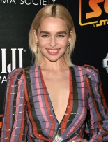 Emilia at NY premiere of SW A Solo Story