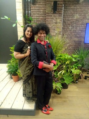  Emmanuel রশ্মি and Sarah Ali Choudhury at Venus Awards Launch, Lush Studio Soho