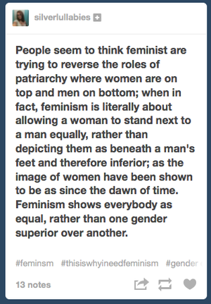 Feminist posts!~