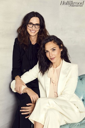  Gal Gadot and Elizabeth Stewart for The Hollywood Reporter [March 2018]