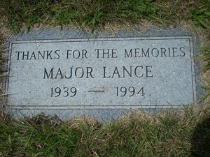  Gravesite Of Major Lance