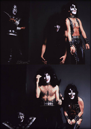  ciuman ~Hollywood, California…August 18, 1974 (Hotter Than Hell foto session)