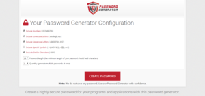  Online mot de passe Generator Generate aléatoire