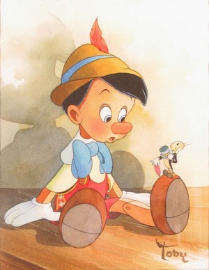  Pinnocchio And Jiminy Cricket