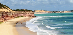  Pipa beach, pwani (Brazil)