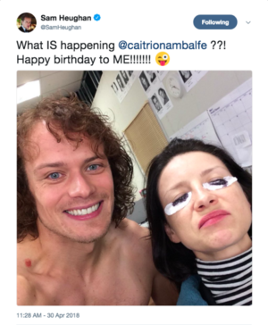  Sam and Cait moment