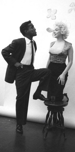  Sammy Davis Jr. and Marilyn Monroe