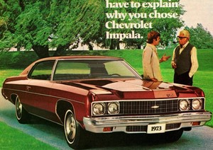  Promo Ad For 1973 Chevy Impala