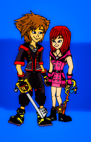  Sora and Kairi Finally Together Until The End KH3