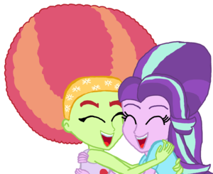  Starlight Glimmer with Afro дерево Hugger