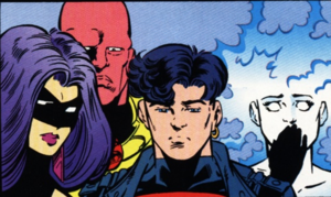 Super Boy, Sparx, Kaliber and Aura