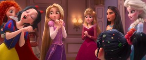 The Disney Princesses in Ralph Breaks The Internet