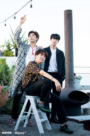  RM, JIN , JHOPE X DISPATCH FOR BTS’ 5TH ANNIVERSARY 