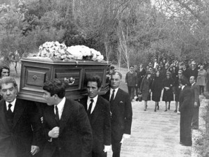  Aristotle Onassis' Funeral In 1975