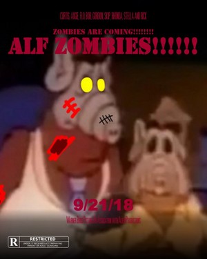  ALF Zombies Movie Poster!!