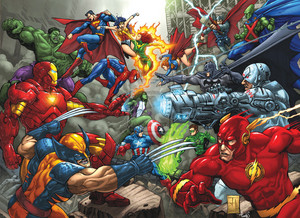 Banner Marvel VS DC