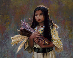  Cheyenne Harvest por Karen Noles