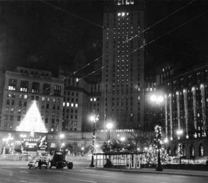  Christmas In Public Square 1957