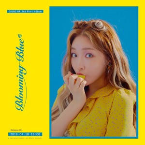  ChungHa's 3rd mini album [Blooming Blue] teaser