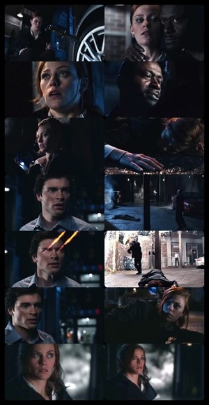  Clark Kent Saves Tess Mercer from Marcus