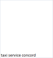 Concord Cab Company Inc: Get a professional cab service in Concord.