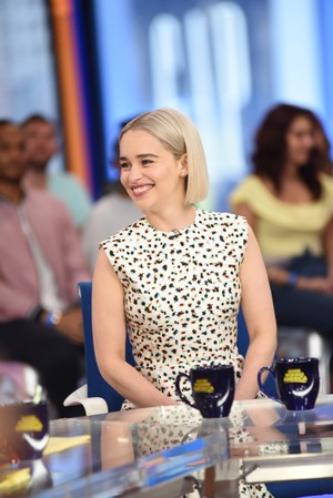  Emilia Clarke's appearance on 'Good Morning America'