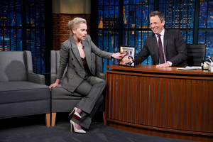  Emilia Clarke's appearance on 'Late Night With Seth Meyers'