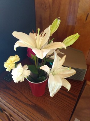  お花 from my Grandfather's Funeral