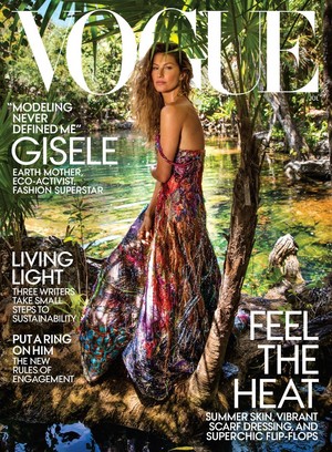  Gisele Bündchen covers Vogue [July 2018]