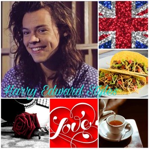  Harry Styles Aesthentic that I made on June 28th:)