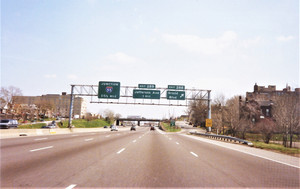  Interstate 44 East at Exit 288, Grand Blvd exit (1992)