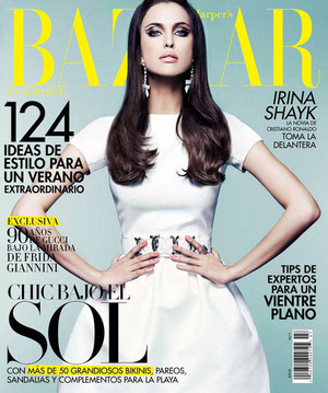  Irina Shayk covers Harper’s Bazaar Mexico [July 2011]