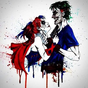  Joker and Harley Quinn paint