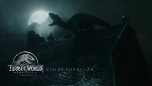  Kinlee And Elijah to promote Jurassic World Fallen Kingdom