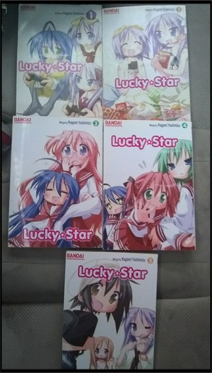  Lucky star, sterne Manga