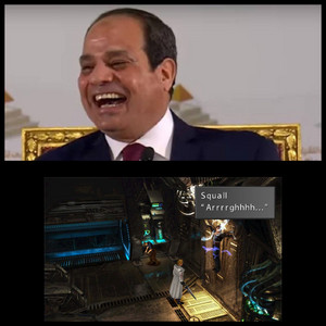  MADE 由 ME ALSISI HAPPY Squall Leonhart DEATH IN TORTURE ROOM
