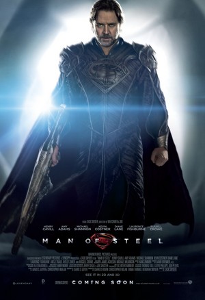  Man of Steel (2013) Poster - Jor-El