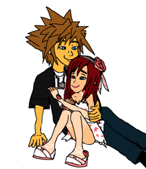  Memories of Hearts Together Forever Sora and Kairi