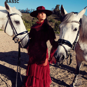  Michelle Rodriguez - Basic Magazine Photoshoot - 2018