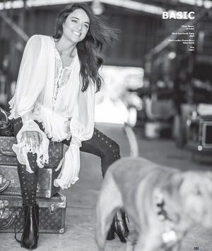  Michelle Rodriguez - Basic Magazine Photoshoot - 2018