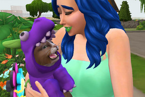  My Sims ~ मक्खन and Bridget