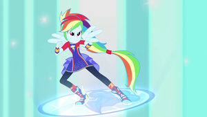 arco iris Dash Friendship Power form EGFF