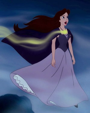Walt Disney Fan Art - Restoration of Vanessa's walking scene's animation