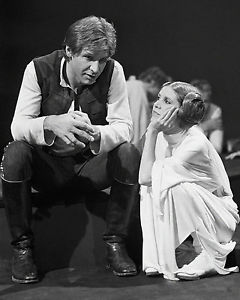  Harrison Ford and Carrie Fisher