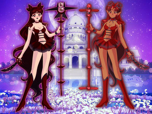  Sailor Senshi Maker wide dark moon sisters