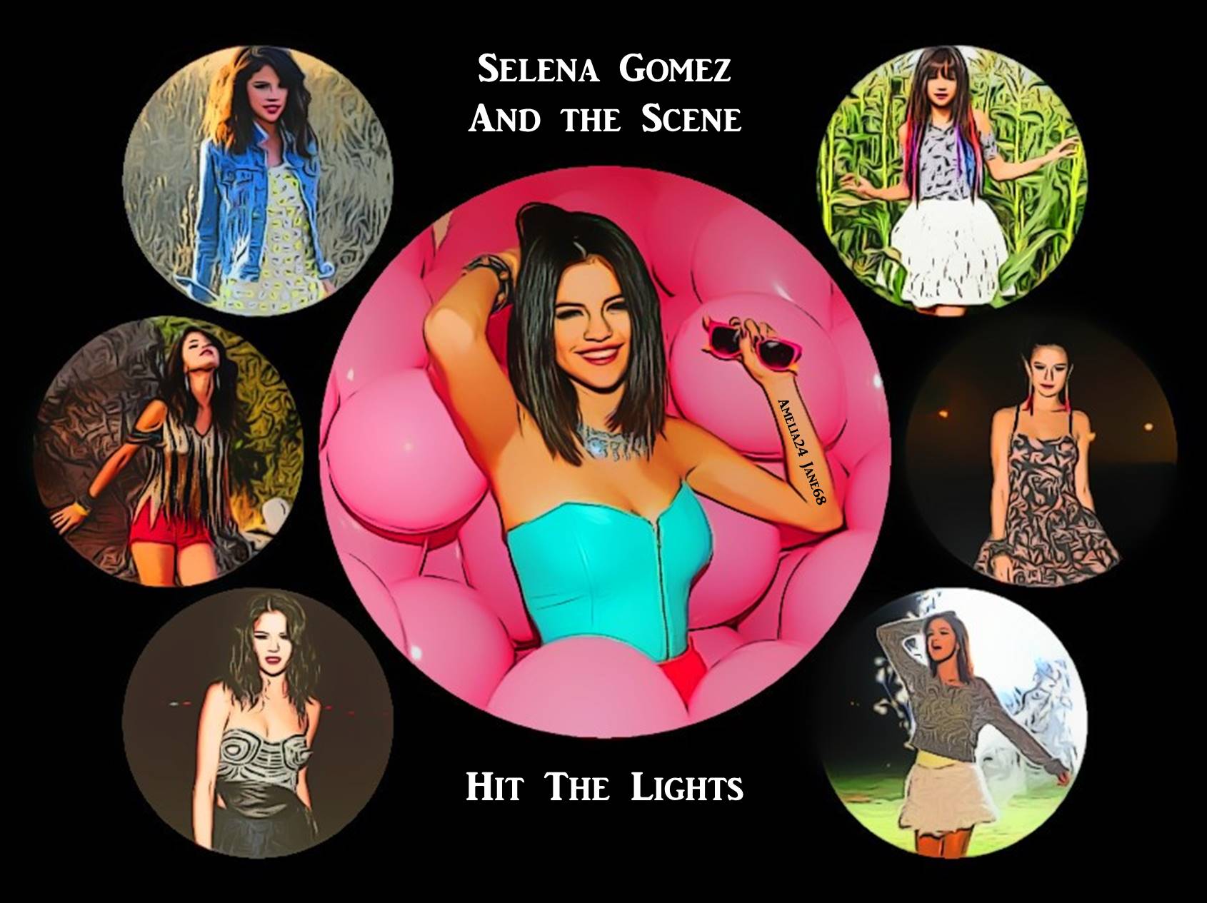 Selena Gomez - Hit The Lights Wallpaper 