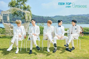  TEEN parte superior, arriba suit up in white in '8PISODE' repackage album teaser image!