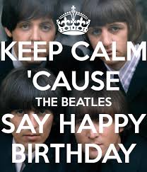 The Beatles say "Happy Birthday!"