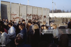  The Berlin mural Torn Down