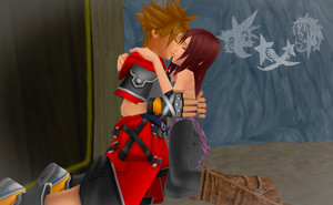  The cuore Warm and Romantic Feelings Sora and Kairi MMD Amore edited